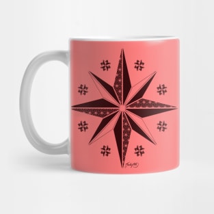 Star of Fëanor (red) Mug